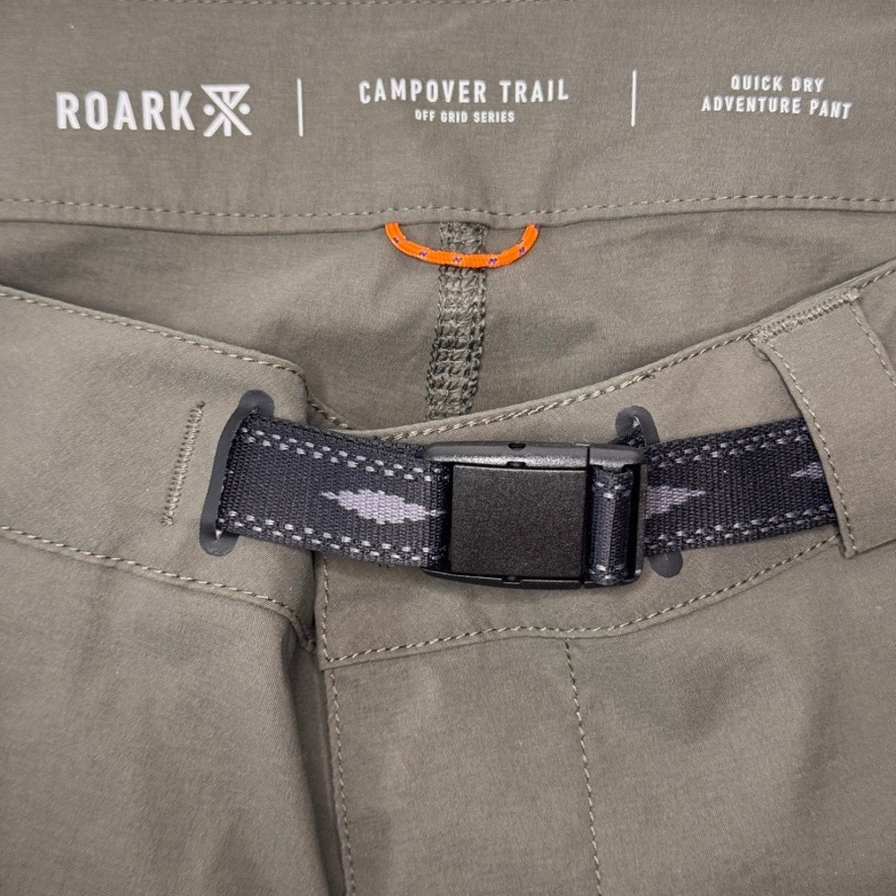 Roark Campover Trail Off Grid Series Quick Dry Adventure Pant Green Men 32 RP317 - Picture 5 of 8